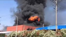 知名企業德威涂料發生火災