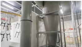 里程碑！全新大旋風靜電粉末噴涂線正式啟動！